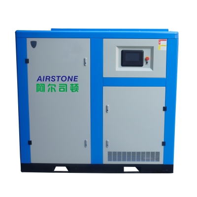 Airstone oil free water lubricant 8bar fix speed type screw compressor for high precision industry