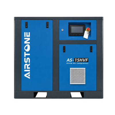 AS 15HVF 11KW 15HP Low Noise Air Cooling Screw Air Compressor