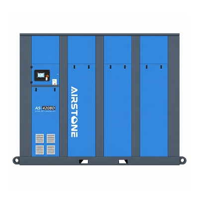 Airstone AS 420BD 315kw 420HP Double Stage Variable Speed Screw Air Compressor